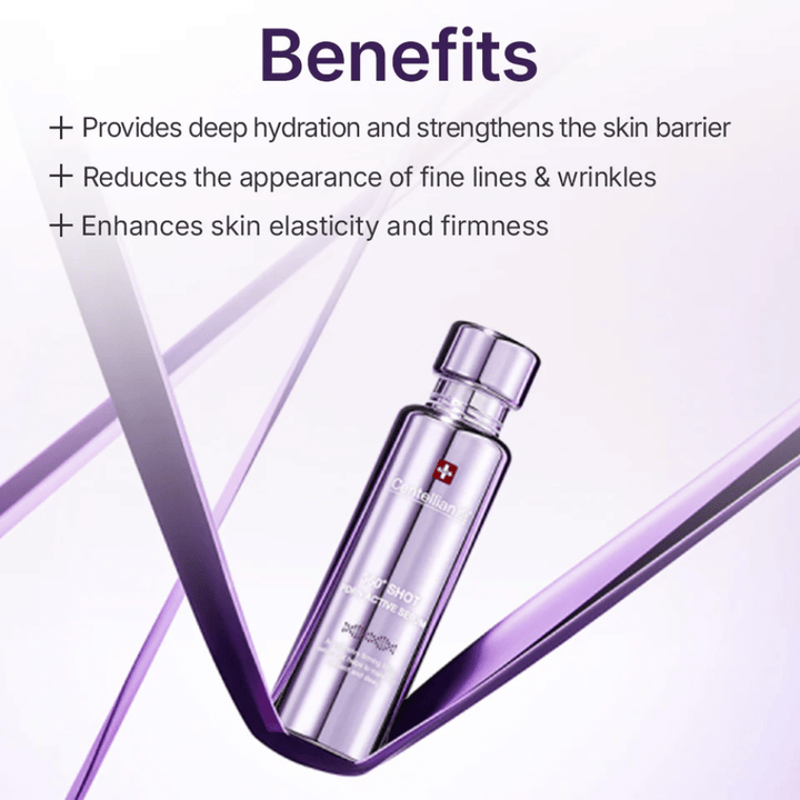 Centellian24 360º Shot PDRN Active Serum – intenzivno vlažilni in učvrstitveni serum, ki krepi kožno pregrado, zmanjšuje drobne linije in izboljšuje čvrstost ter sijaj kože.