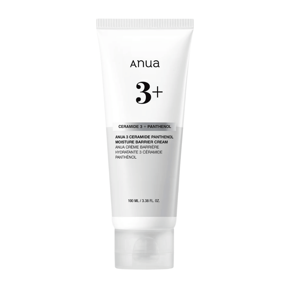 Produktna slika Anua 3 Ceramide Panthenol Moisture Barrier Cream – mehčalna in vlažilna krema s ceramidi in pantenolom.