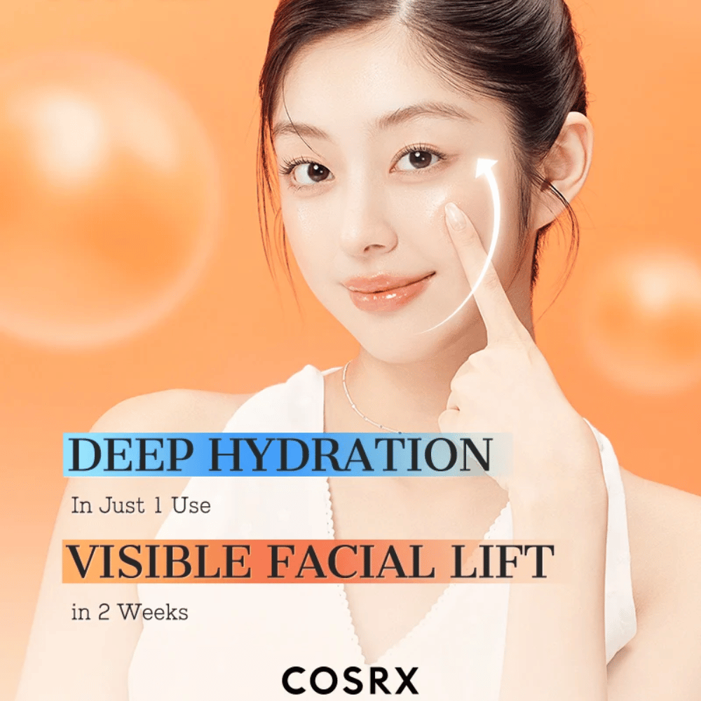 COSRX 5 PDRN Hyaluronic Acid Hydrogel Mask za globoko vlaženje, vidno učvrstitev in izboljšano elastičnost kože