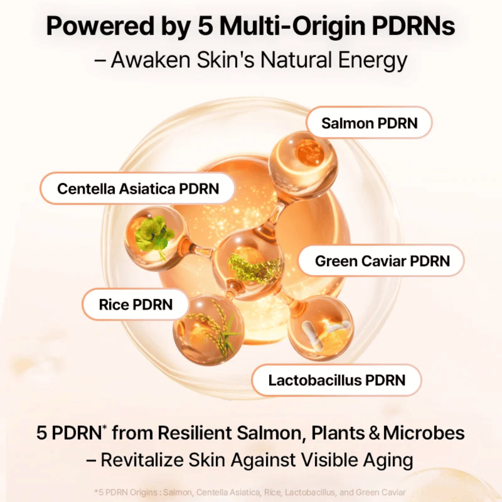 COSRX 5 PDRN Hydrogel Mask z multi-origin PDRN iz lososa, centella asiatica, riža, lactobacillus in zelene kaviarja za obnovo kože in anti-age učinek