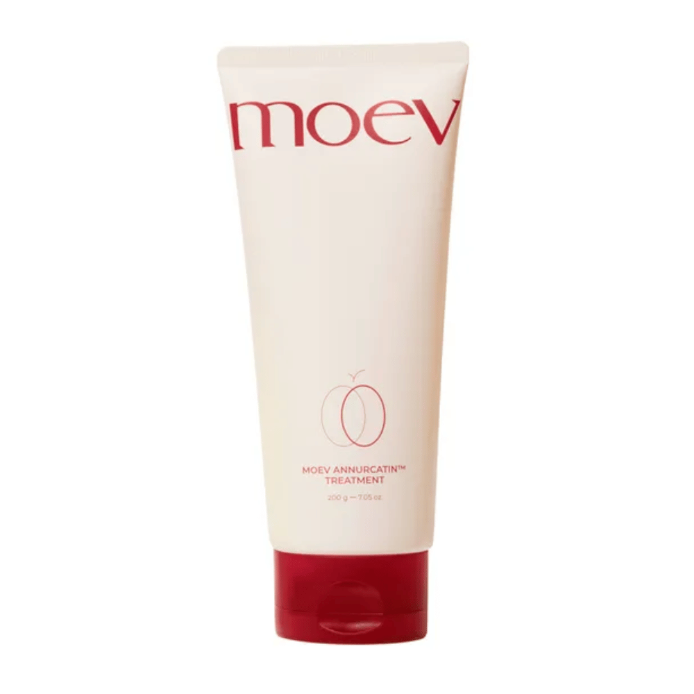 MOEV Annurcatin Treatment 200g – globinsko negovalna maska za lase z Annurca jabolkom, biotinom in kofeinom, ki krepi, vlaži in daje lasem sijaj ter odpornost.