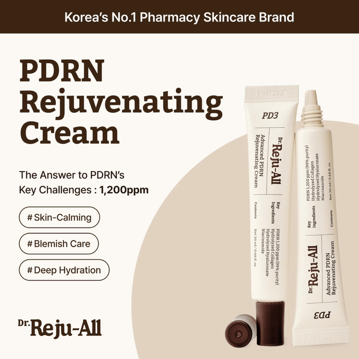 Dr. Reju-All PDRN Rejuvenating Cream – korejska lekarniška nega kože s tehnologijo pomlajevanja PDRN