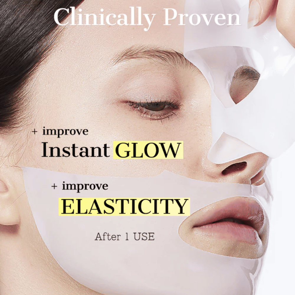 Klinično testirana COSRX Snail Mucin Mask, ki zagotavlja takojšen sijaj in izboljšano elastičnost kože že po eni uporabi.