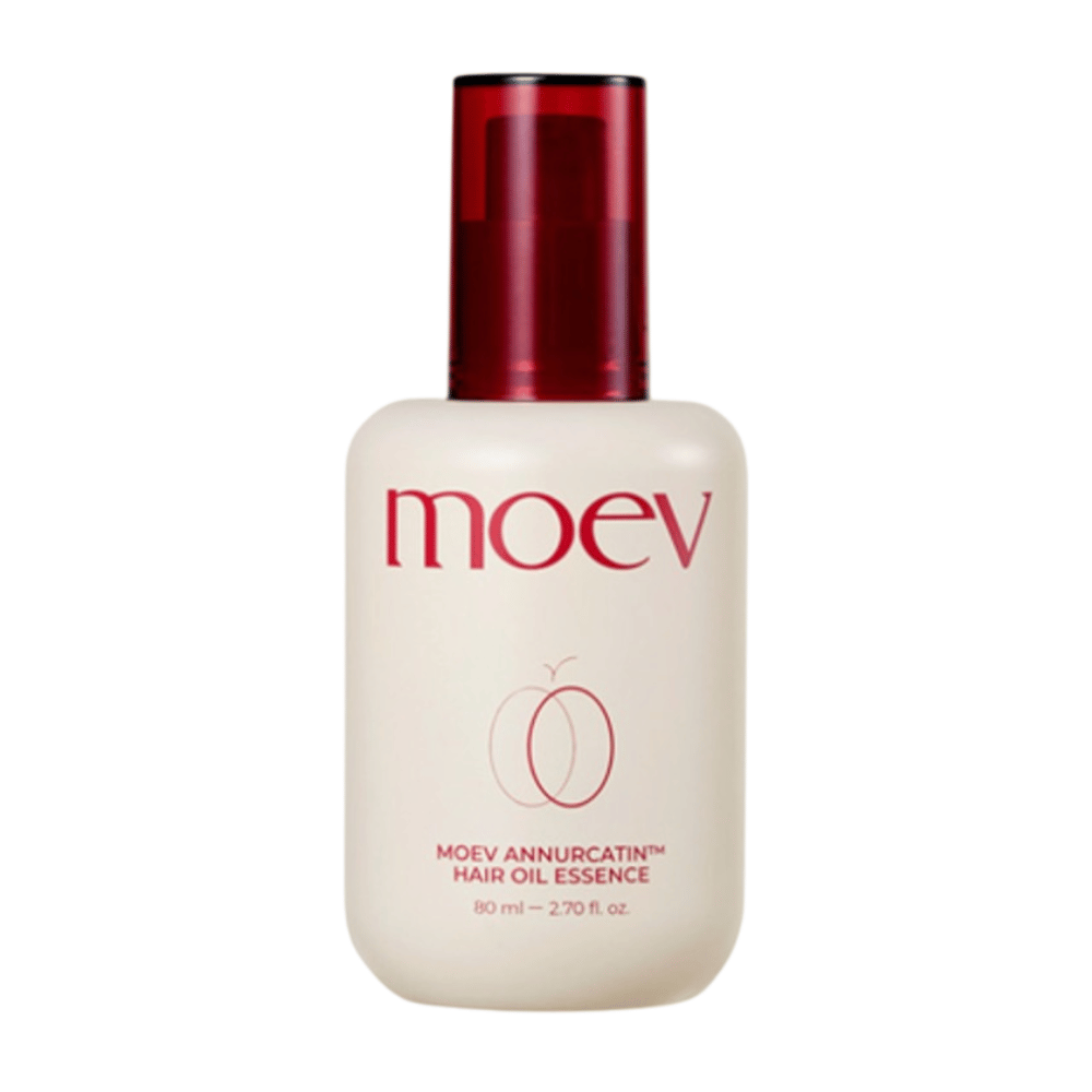 MOEV Annurcatin Hair Oil Essence 80ml – lahka olja za lase z biotinom in Annurca jabolkom, ki krepi, vlaži in daje lasem naraven sijaj, ne da bi jih obtežila.