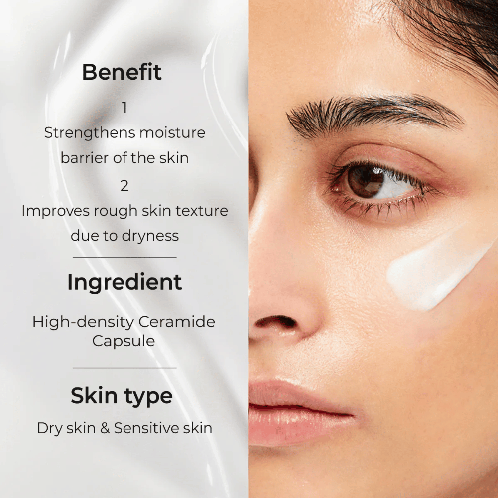 AESTURA Atobarrier 365 Lotion krepi kožno vlažilno bariero, izboljšuje suho kožo in vsebuje ceramidne kapsule za občutljivo kožo.