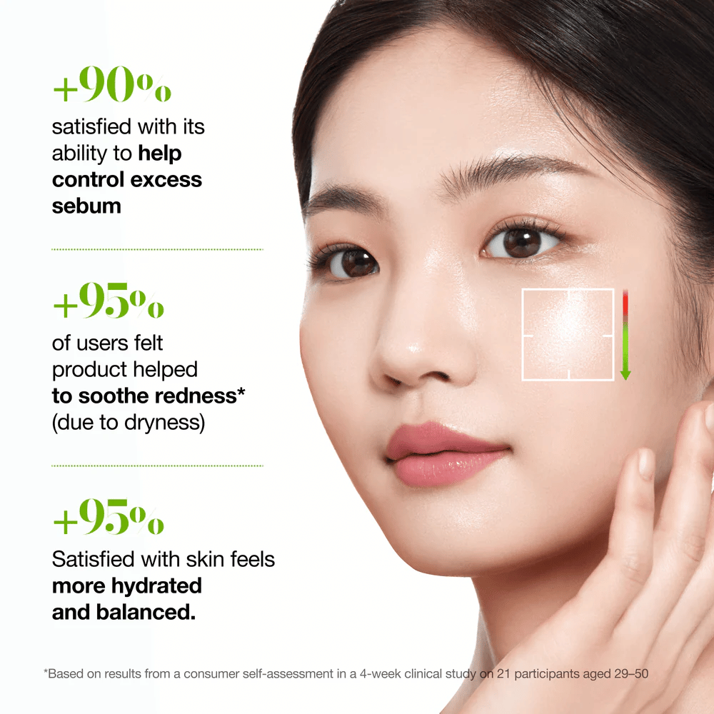 Anua Azelaic Acid 3 Cica Skin Clarifying Toner pomaga nadzorovati odvečni sebum, pomiriti rdečico ter koži dati navlažen in uravnotežen občutek.