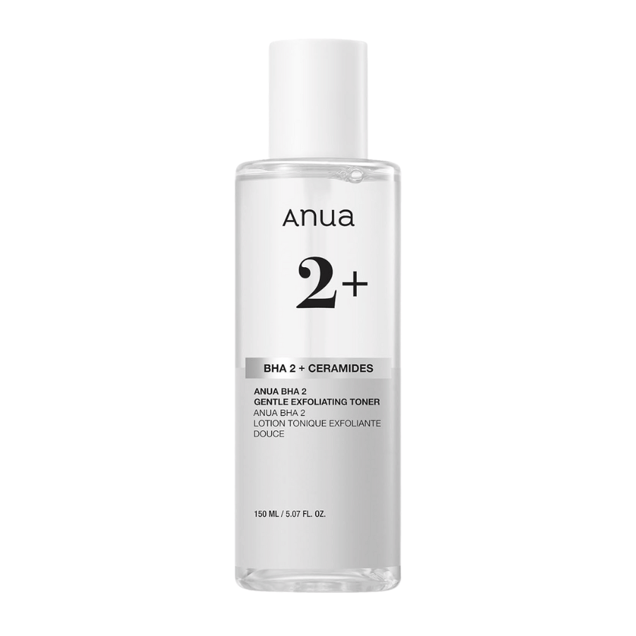 Anua BHA 2% Gentle Exfoliating Toner 150 ml – eksfoliantna obrazna voda s salicilno kislino in ceramidi za bolj jasno kožo