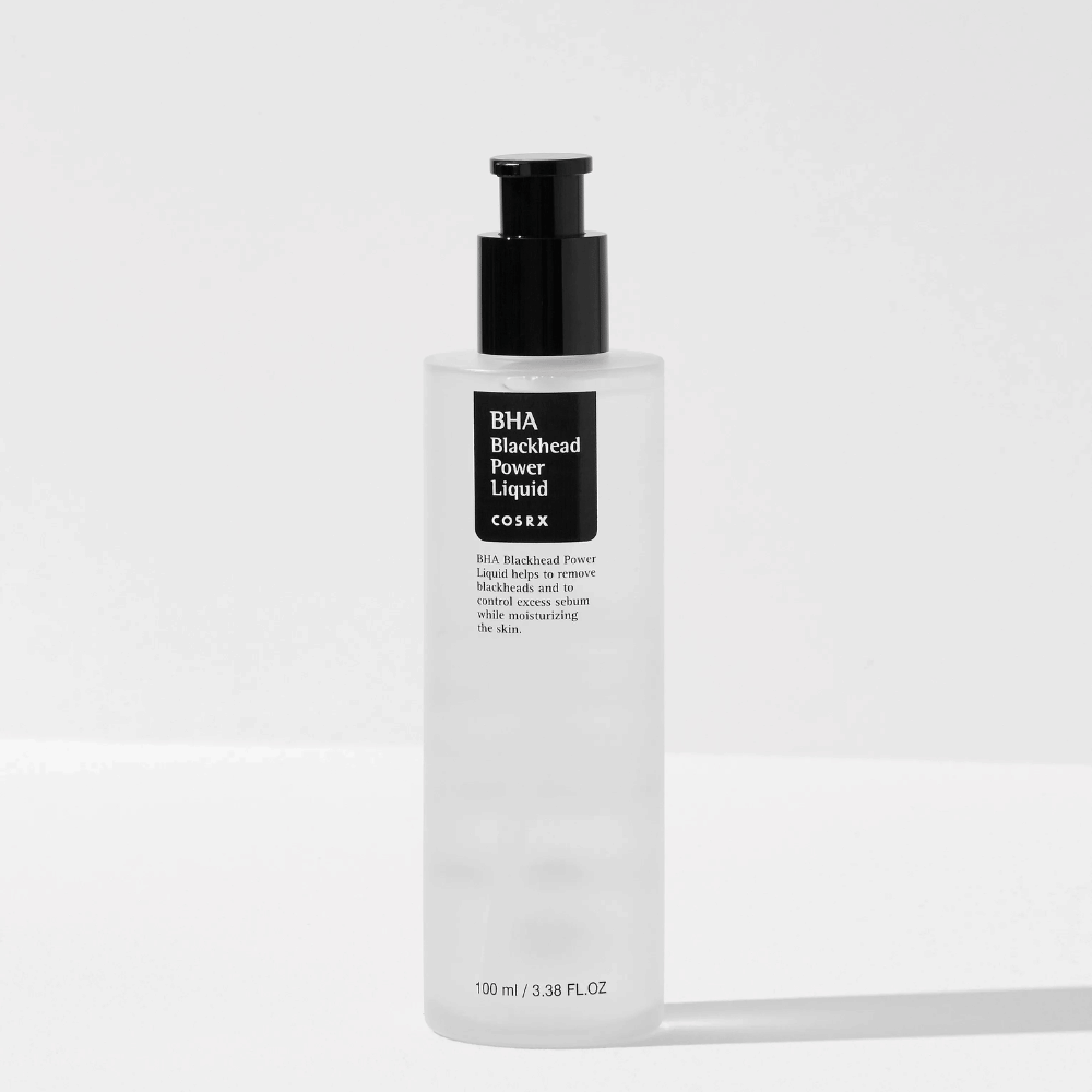 COSRX BHA Blackhead Power Liquid 100 ml – kemični piling s salicilno kislino (BHA) za zmanjšanje ogrcev in globinsko čiščenje por.