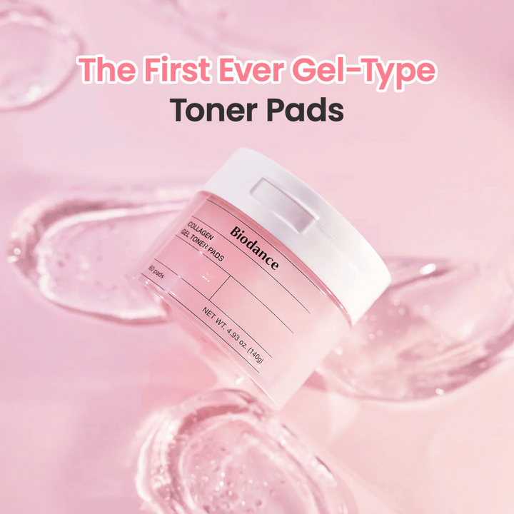 Biodance Collagen Gel Toner Pads so prvi gelni tonik blazinice, ki vlažijo in izenačujejo kožo. Popolno za hitro in enostavno nego kože, ki daje sijaj in izboljšuje strukturo kože.