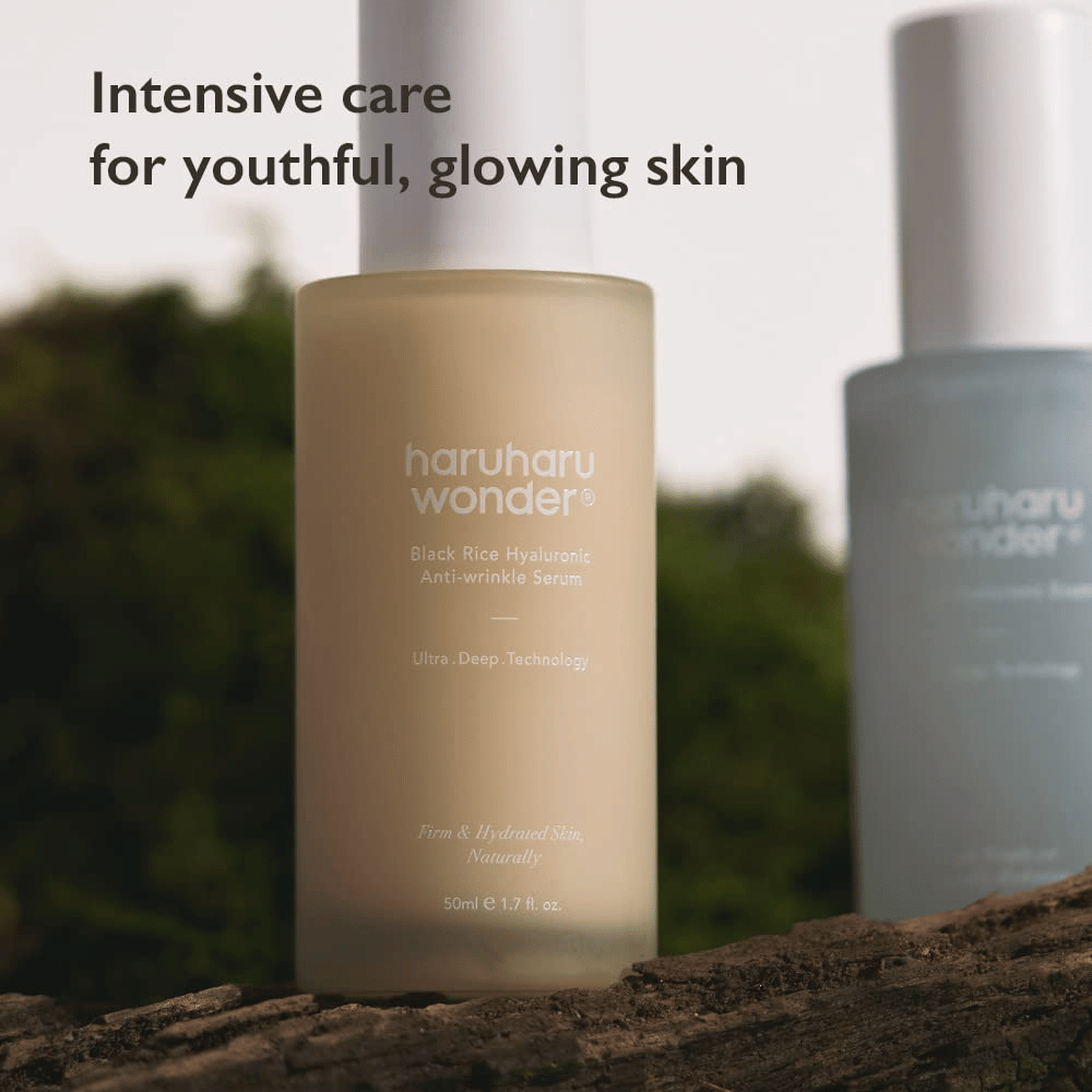 Haruharu Wonder Black Rice Hyaluronic Anti-Wrinkle Serum – intenzivna nega za navlaženo kožo s sijajem