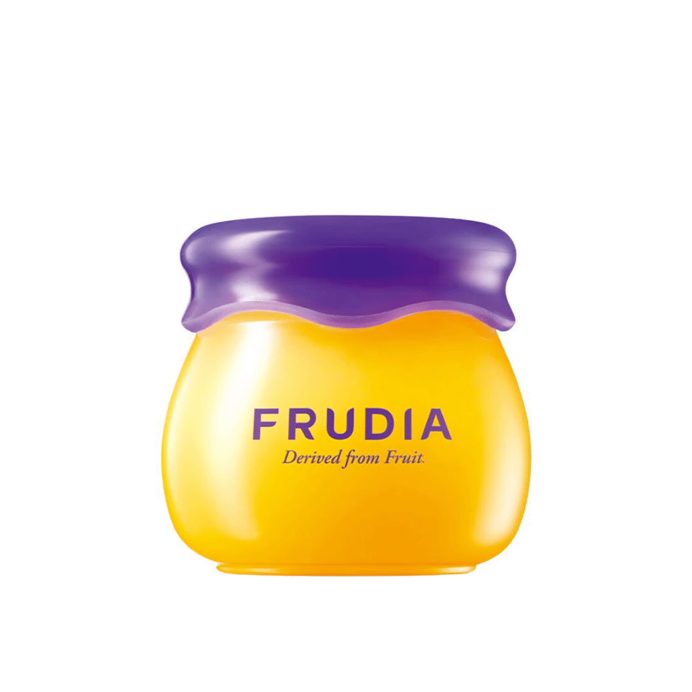 Ta izdelek je FRUDIA-jev balzam za ustnice z borovnicami in medom, zasnovan za vlaženje in prehrano ustnic z naravnimi izvlečki.