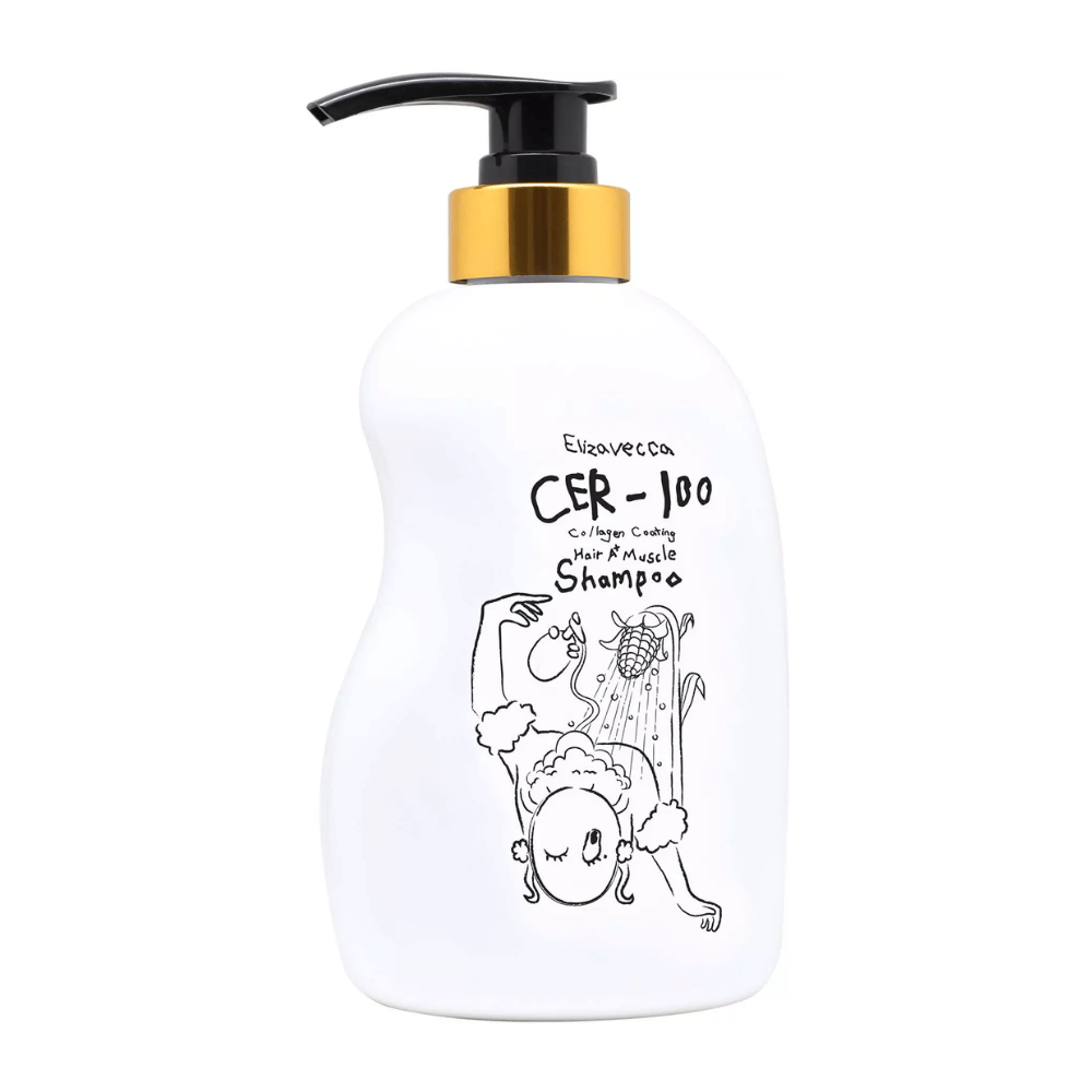 Elizavecca CER-100 Collagen Coating Hair A+ Muscle Shampoo – korejski kolagenski šampon, ki krepi lase in daje sijaj