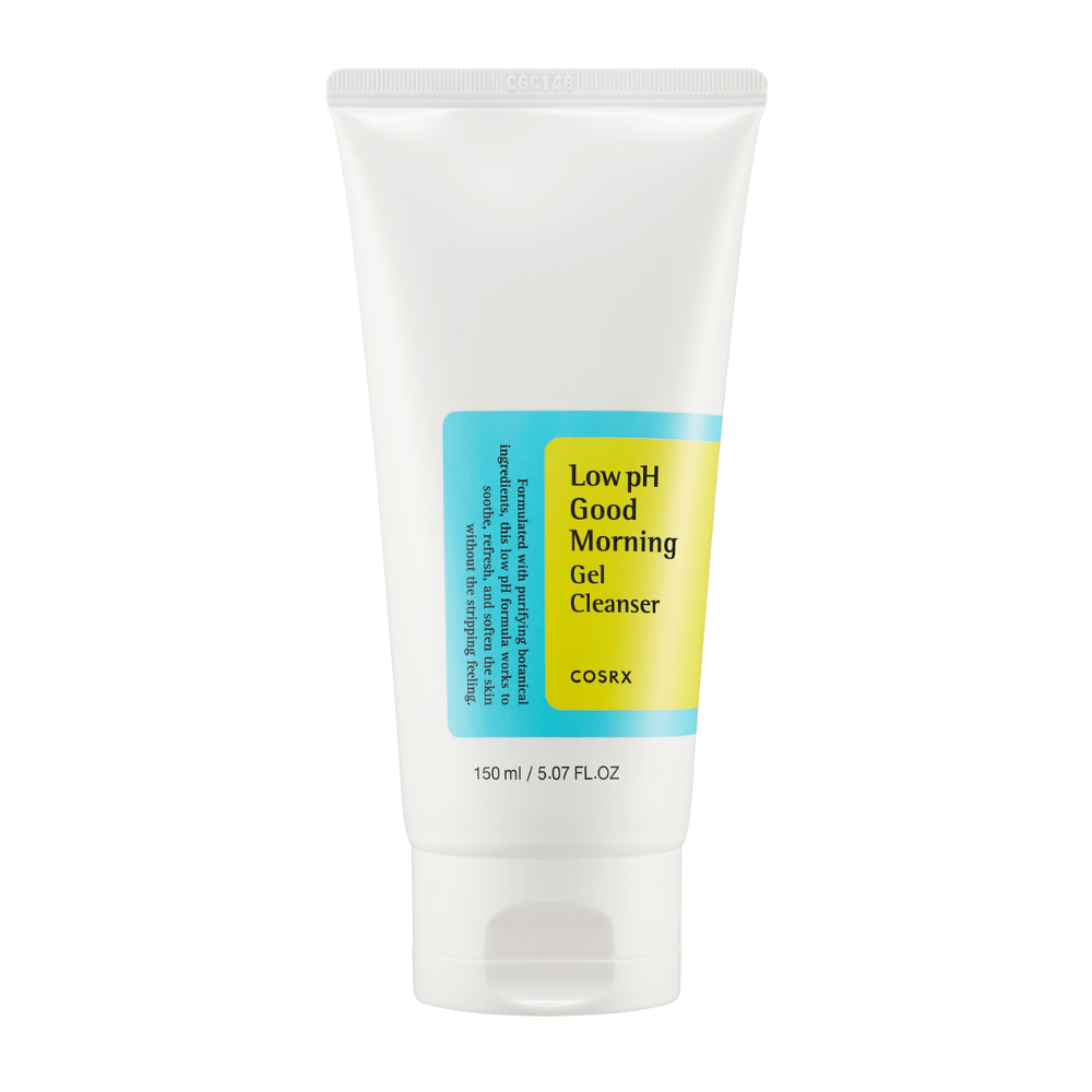 COSRX Low pH Good Morning Gel Cleanser 150ml – korejski gel za čiščenje z nizkim pH, ki uravnava kožo in odstranjuje nečistoče