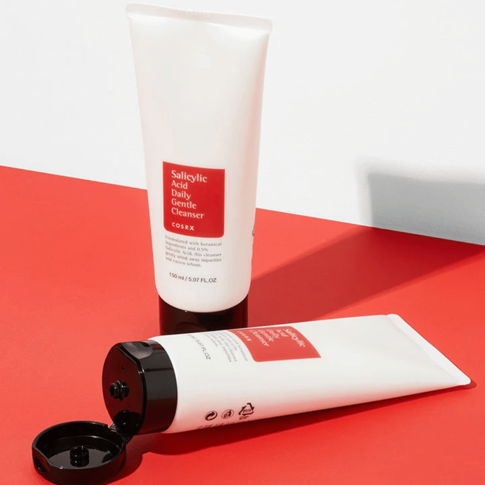 COSRX Salicylic Acid Daily Gentle Cleanser 150ml – čistilo za obraz s salicilno kislino za akne, nečisto kožo in dnevno nego kože.