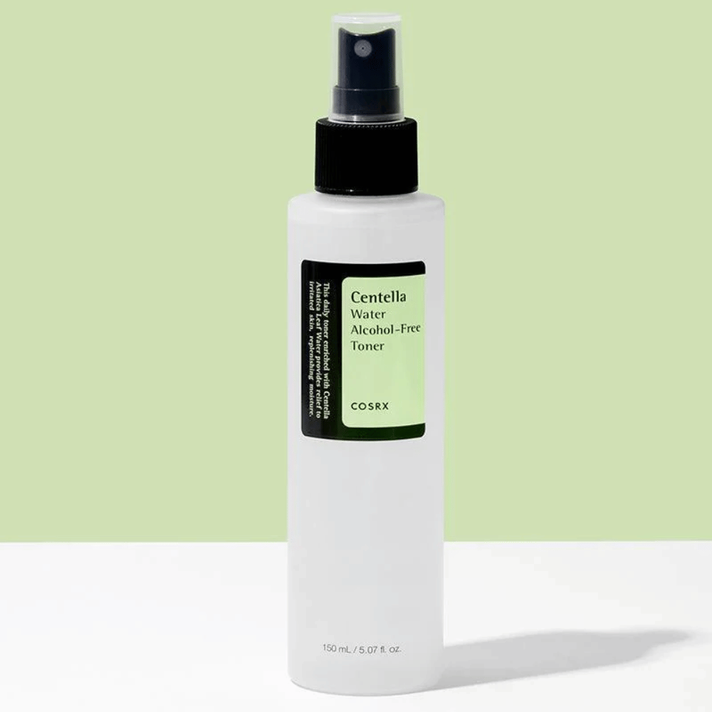 COSRX Centella Water Alcohol-Free Toner z embalažo 150 ml vlažilni in brezalkoholni tonik za obraz za uravnoteženo kožo