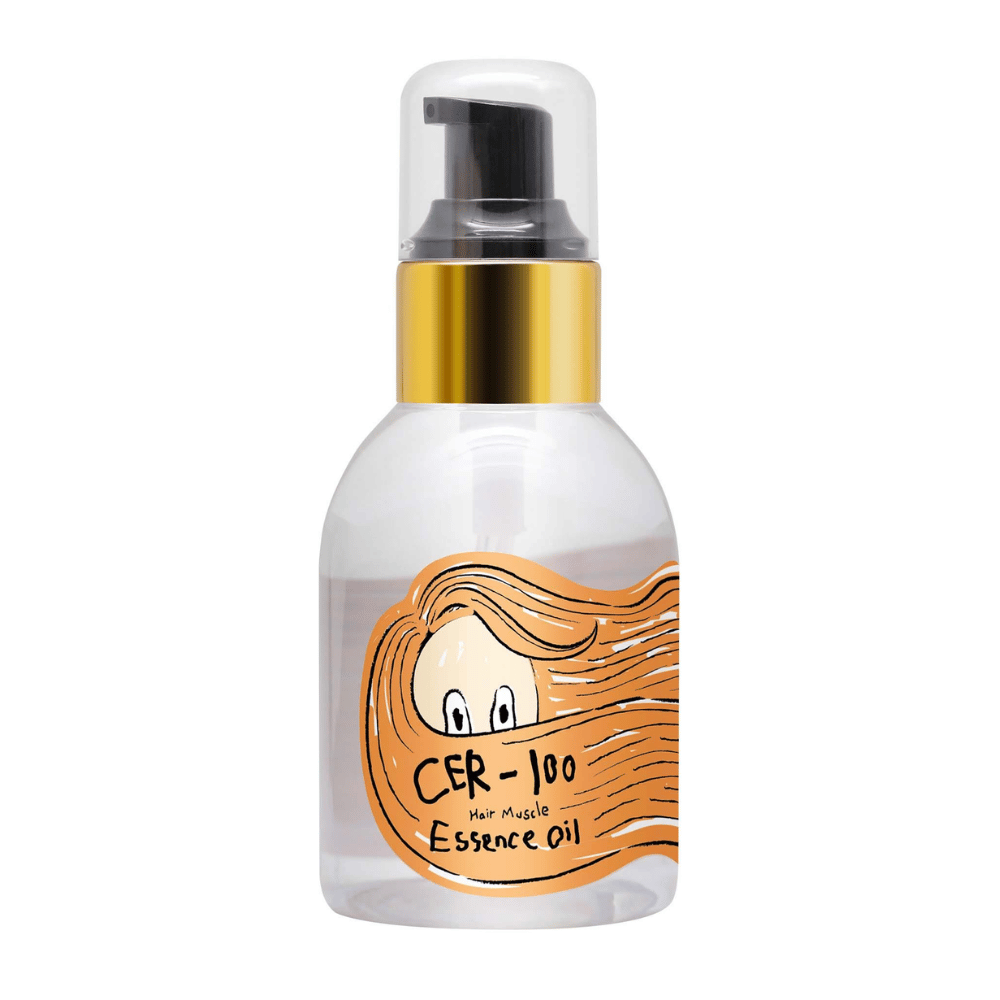 Elizavecca CER-100 Hair Muscle Essence Oil olje za lase – hranljivo korejsko olje za lase, ki pomaga pri obnovi poškodovanih las, vlaži dolžine in daje svilnat rezultat.