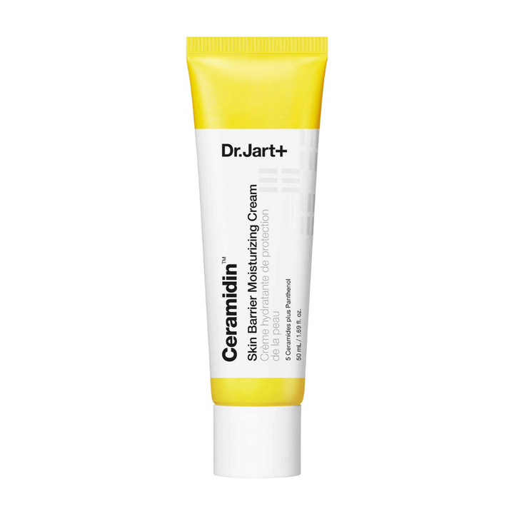 Tuba z Dr. Jart+ Ceramidin Skin Barrier Moisturizing Cream, vlažilna krema za kožo.