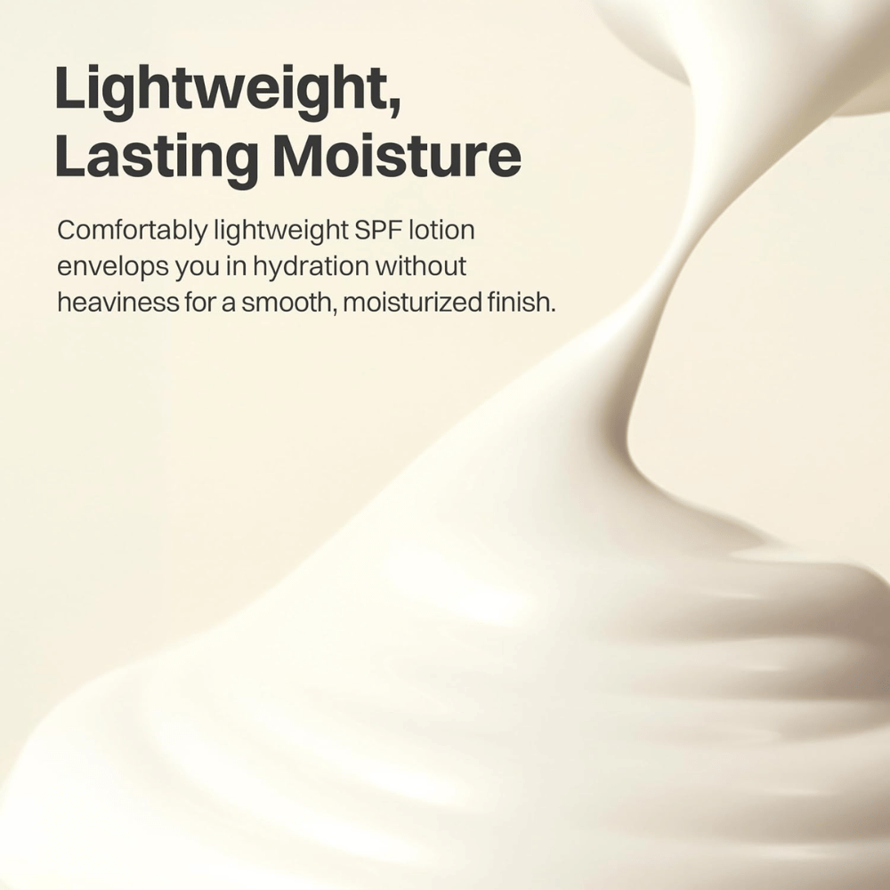 Lahka in vlažilna tekstura izdelka Beauty of Joseon Comfort Protection Mineral Body Sun Lotion SPF30