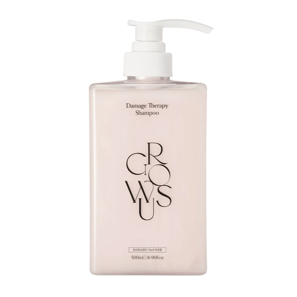 GROWUS Damage Therapy Shampoo EX 500 ml obnovitveni šampon slika izdelka na belem ozadju