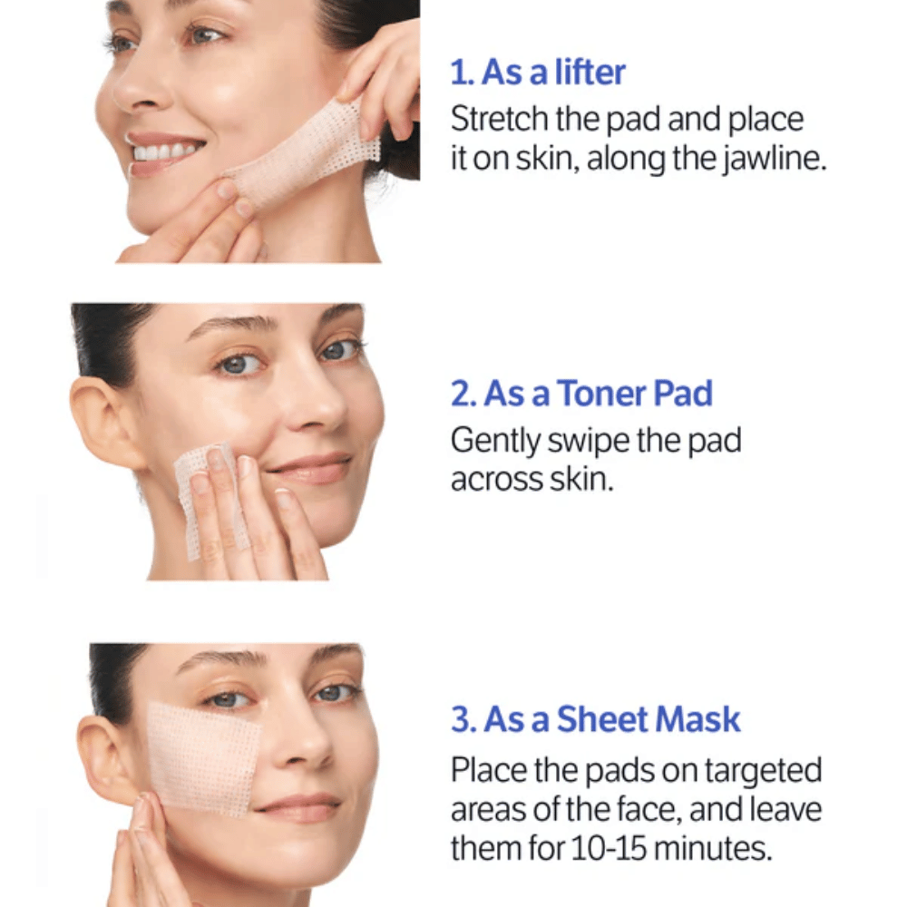 Sungboon Editor Deep Collagen Retinol Pads, ki se uporabljajo kot sheet mask za vlaženje, izenačevanje tena kože in zmanjševanje drobnih linij