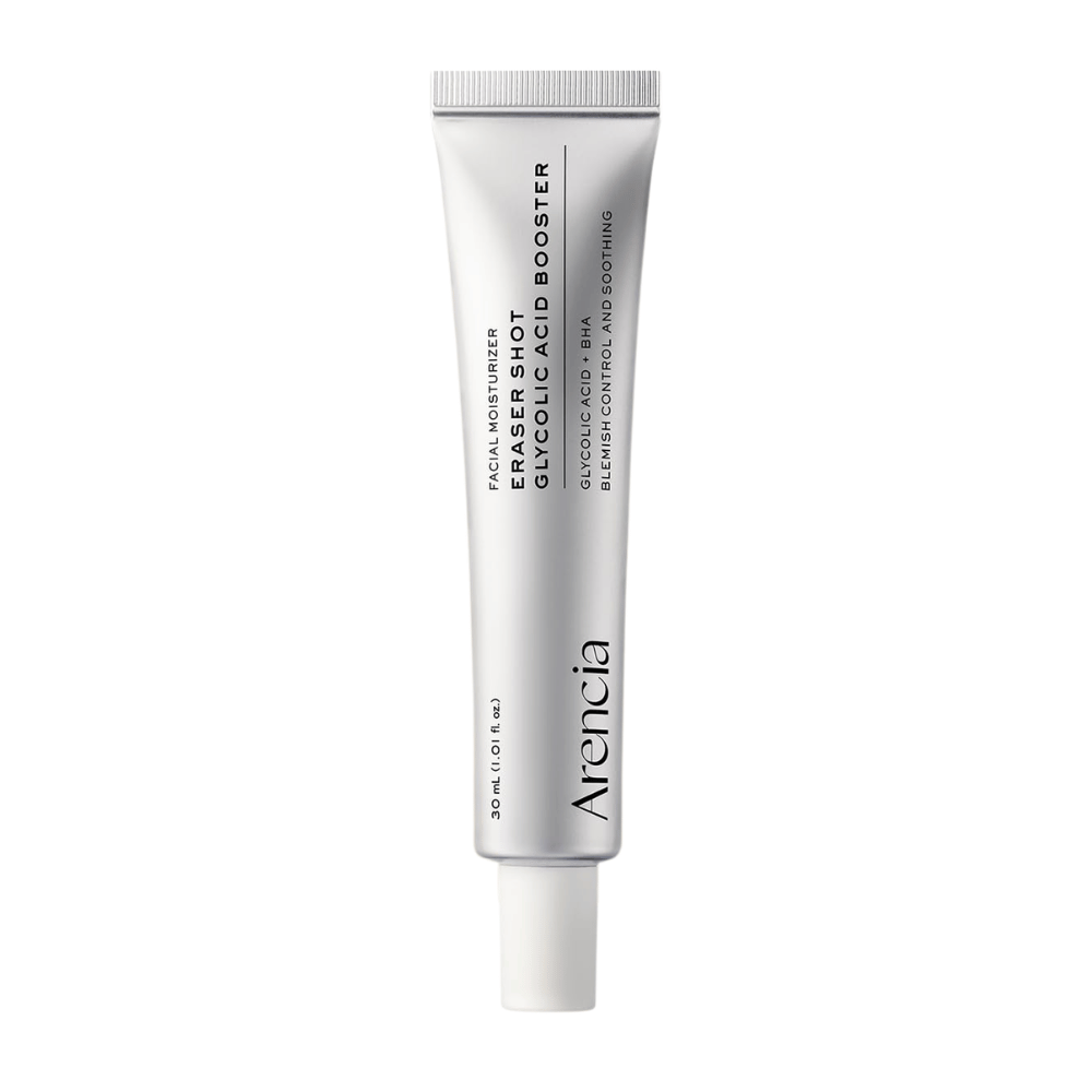 Arencia Eraser Shot Glycolic Acid Booster 30 ml – piling izdelek za obraz z glikolno kislino in BHA