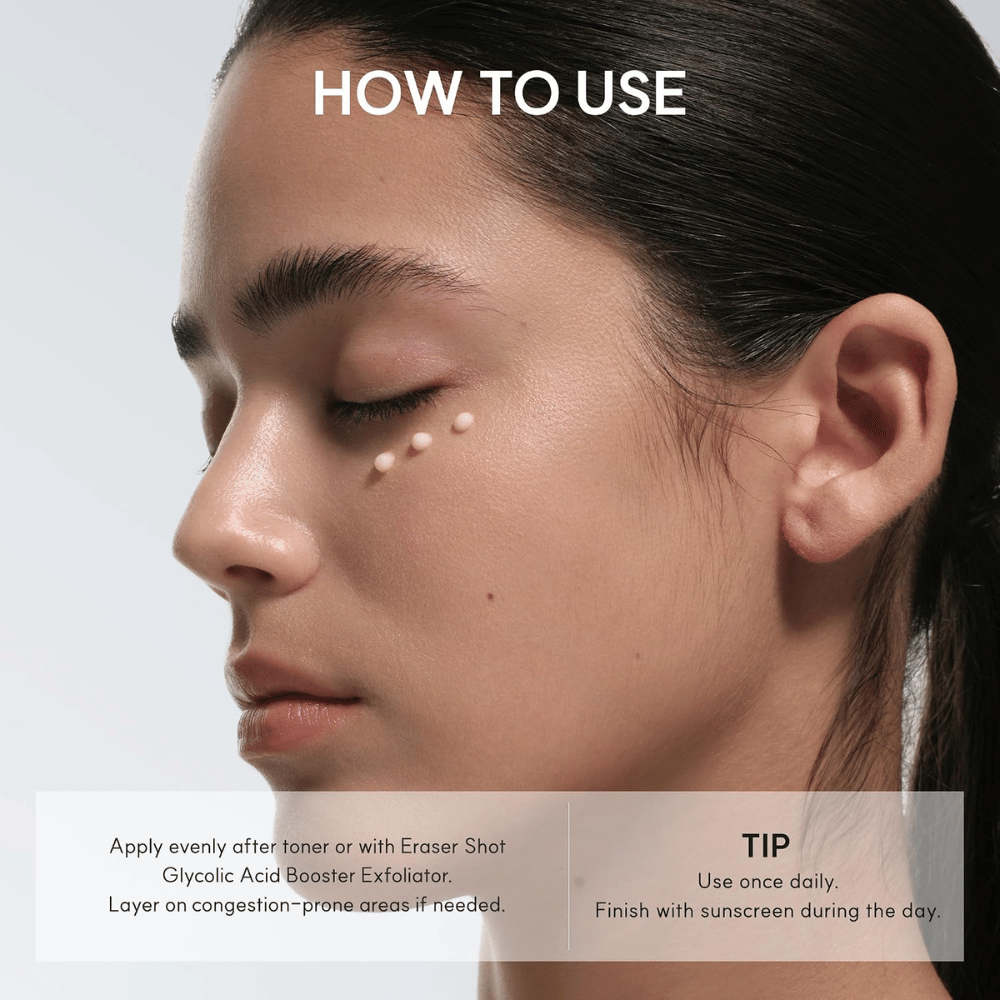 Arencia Eraser Shot Glycolic Acid Booster – nanos piling kreme za obraz z glikolno kislino