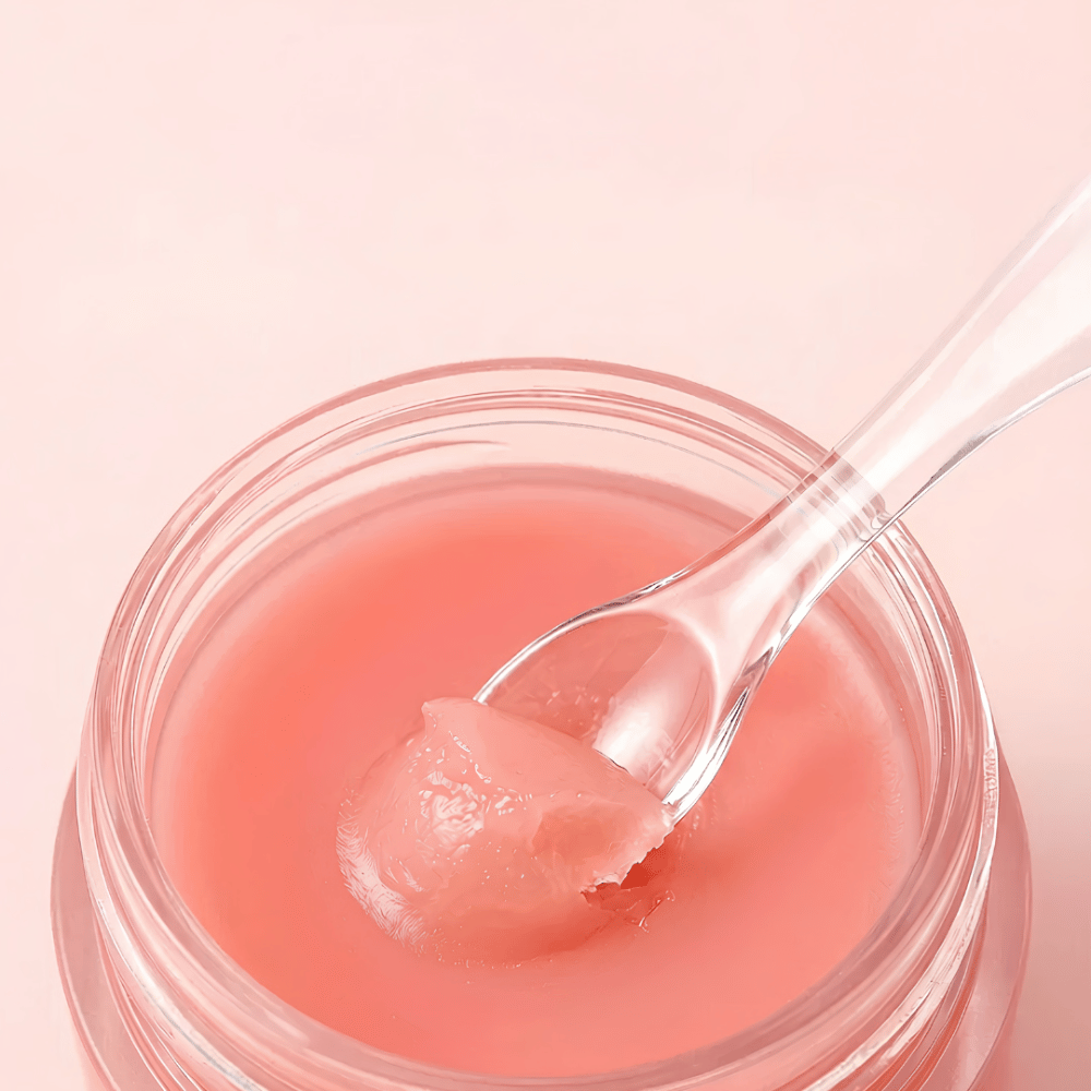 Heimish Ever Glow All Night Lip Mask z mehko, želeju podobno konsistenco in aplikatorjem
