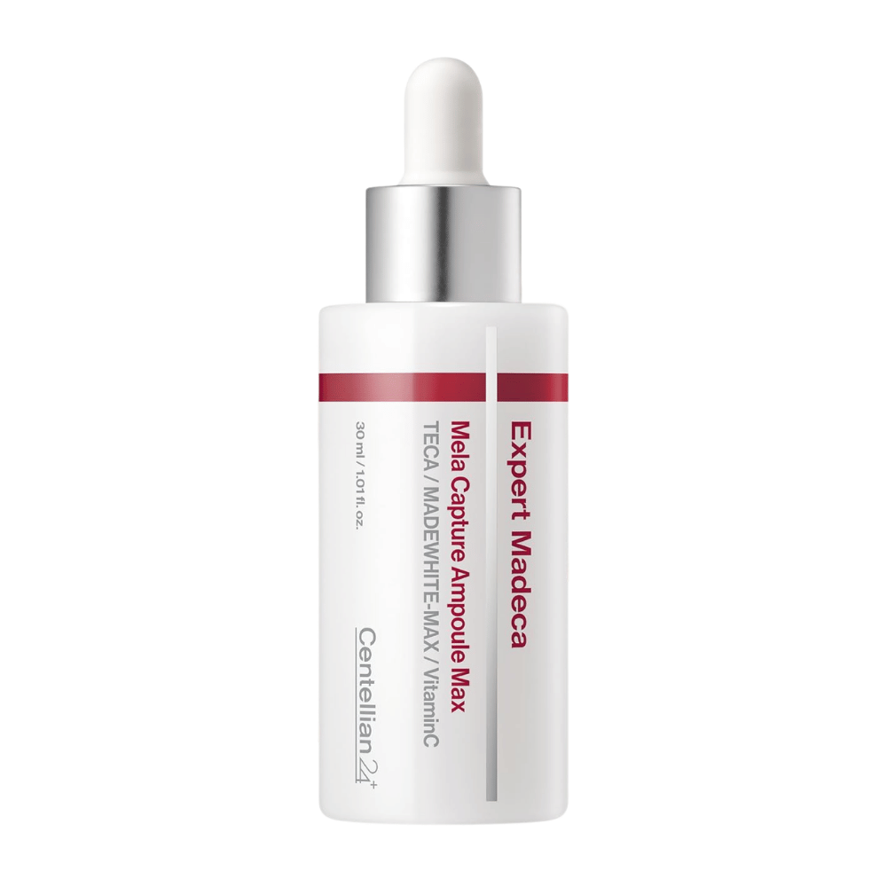 Centellian24 Expert Madeca Mela Capture Ampoule Max 30 ml – ampula za nego kože z TECA, MadeWhite Max in vitaminom C.