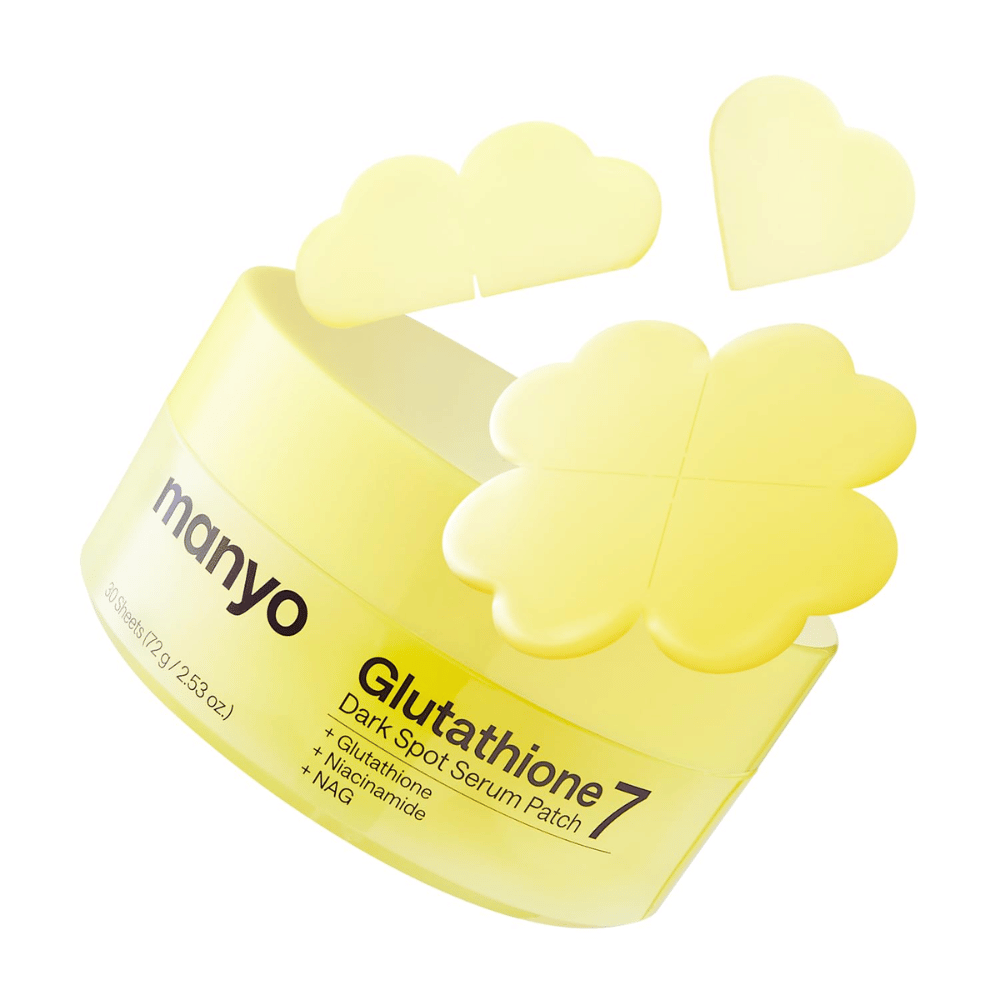 Ma:nyo Glutathione 7 Dark Spot Serum Patch z deljivimi hidrogelnimi obliži za ciljno nego pigmentnih madežev in razbarvanj