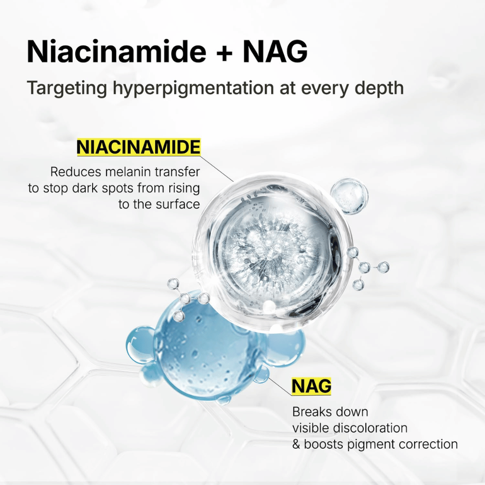 Ma:nyo Glutathione 7 Dark Spot Serum Patch z niacinamidom in NAG za zmanjšanje pigmentnih madežev in izenačenje tena kože