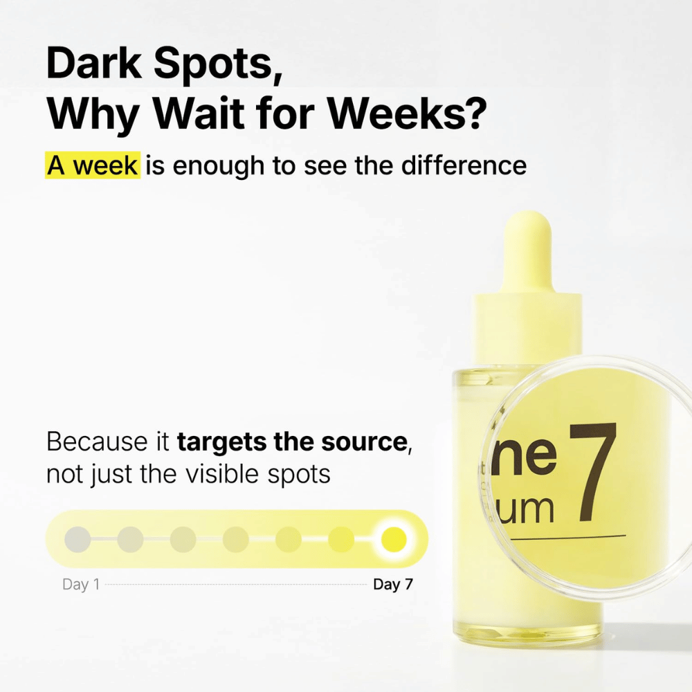 Ma:nyo Glutathione 7 Dark Spot Serum proti pigmentnim madežem in neenakomernemu tenu kože z vidnimi rezultati že po enem tednu