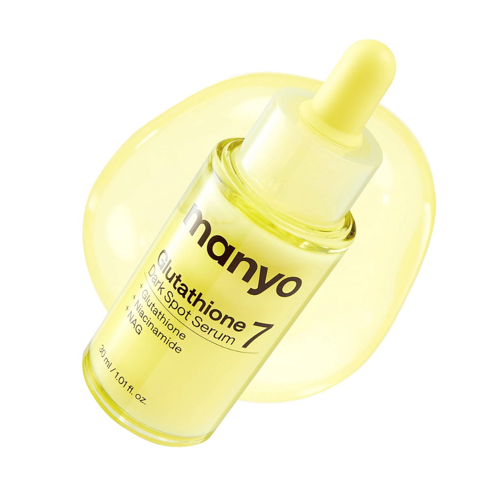 Ma:nyo Glutathione 7 Dark Spot Serum serum za sijaj z glutationom, niacinamidom in NAG za bolj enakomeren ten kože