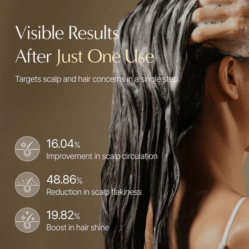 LILYEVE Grow:Turn Exosome 3D Volume Brush Shampoo ki se z aplikatorjem s krtačko vmasira v lasišče