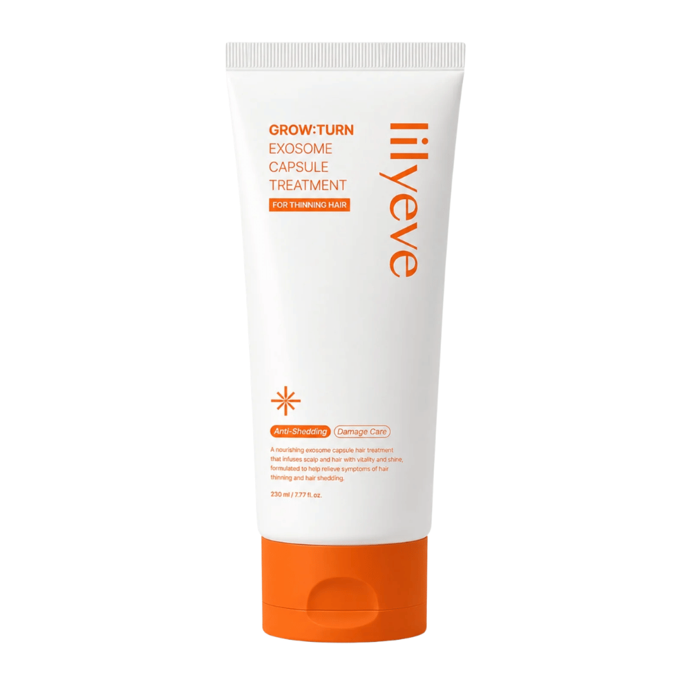 LILYEVE Grow:Turn Exosome Capsule Treatment 230 ml – negovalna nega za tanke, poškodovane in oslabljene lase.