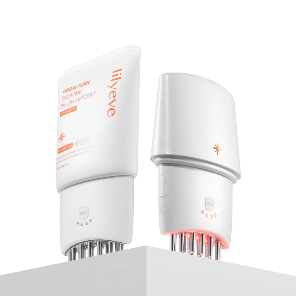 3. Lilyeve GrowTurn Pro – naprava za lasišče skupaj z GrowTurn Exosome Brush Ampoule