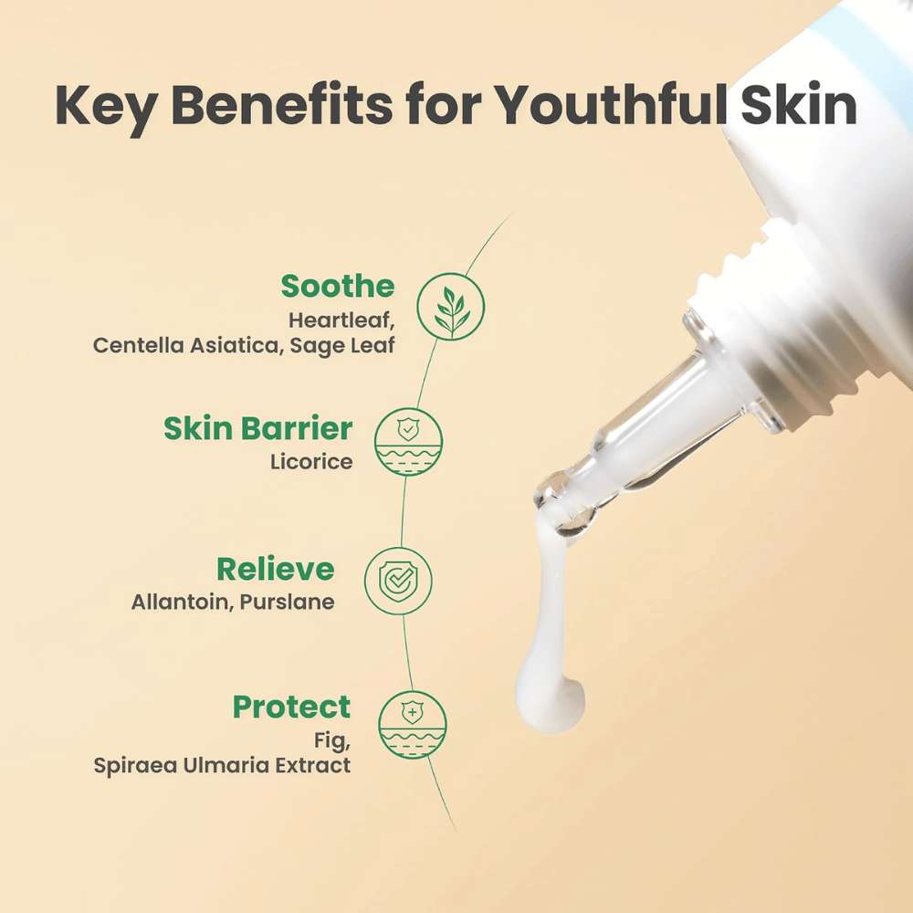 AXIS-Y Heartleaf My Type Calming Cream – pomirjujoča, krepilna za kožno bariero in zaščitna nega kože