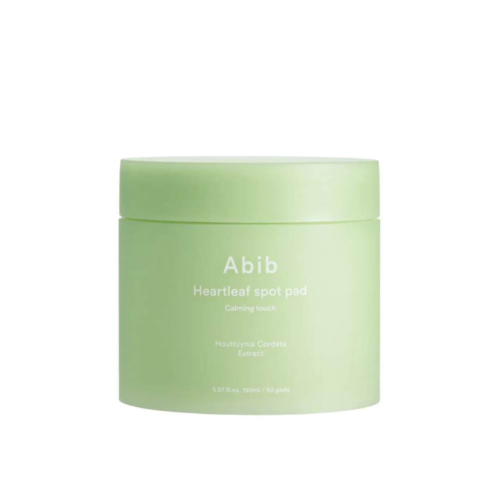 Kozarec Abib Heartleaf Spot Pad Calming Touch, pomirjujoče blazinice za nego kože z izvlečkom Houttuynia Cordata.