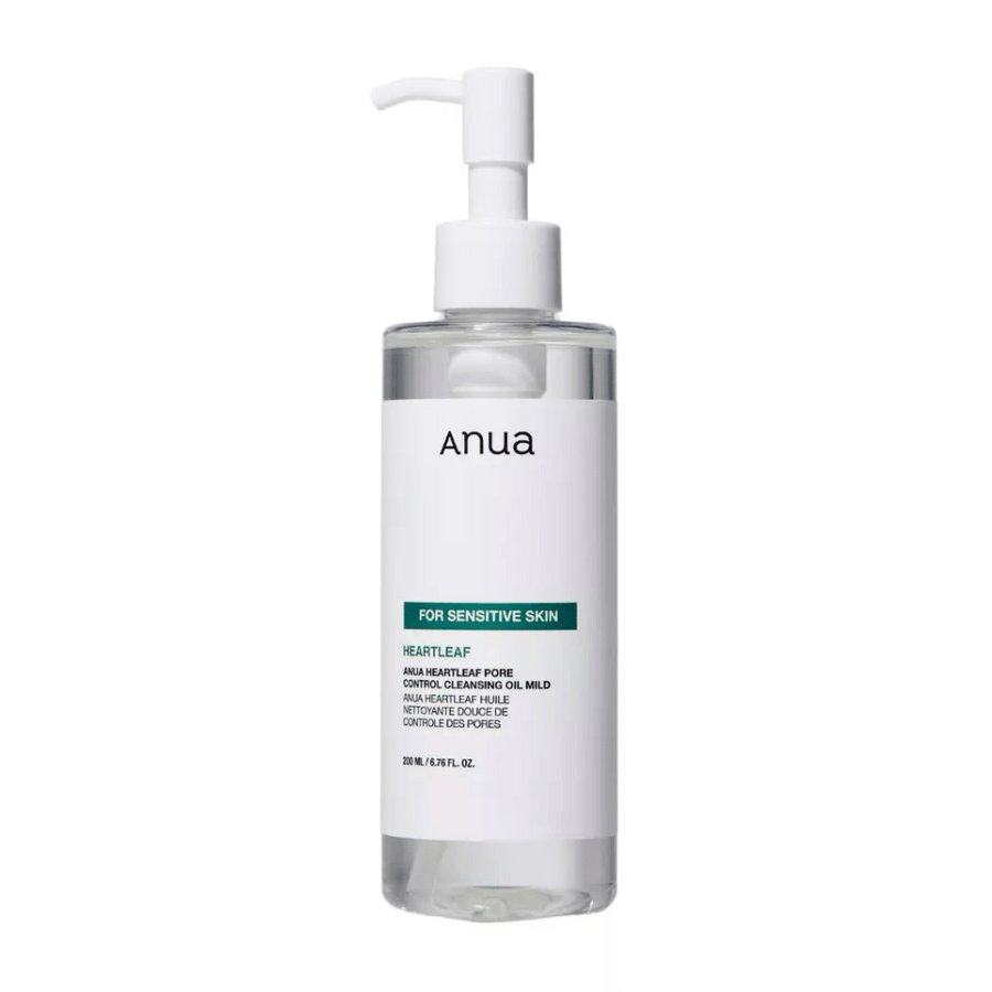 Anua Heartleaf Pore Control Cleansing Oil Mild je čistilno olje, posebej zasnovano za občutljivo kožo. Namenjeno je blaženju in učinkovitemu odstranjevanju nečistoč in ličil, hkrati pa nadzoruje pore, ne da bi dražilo kožo.