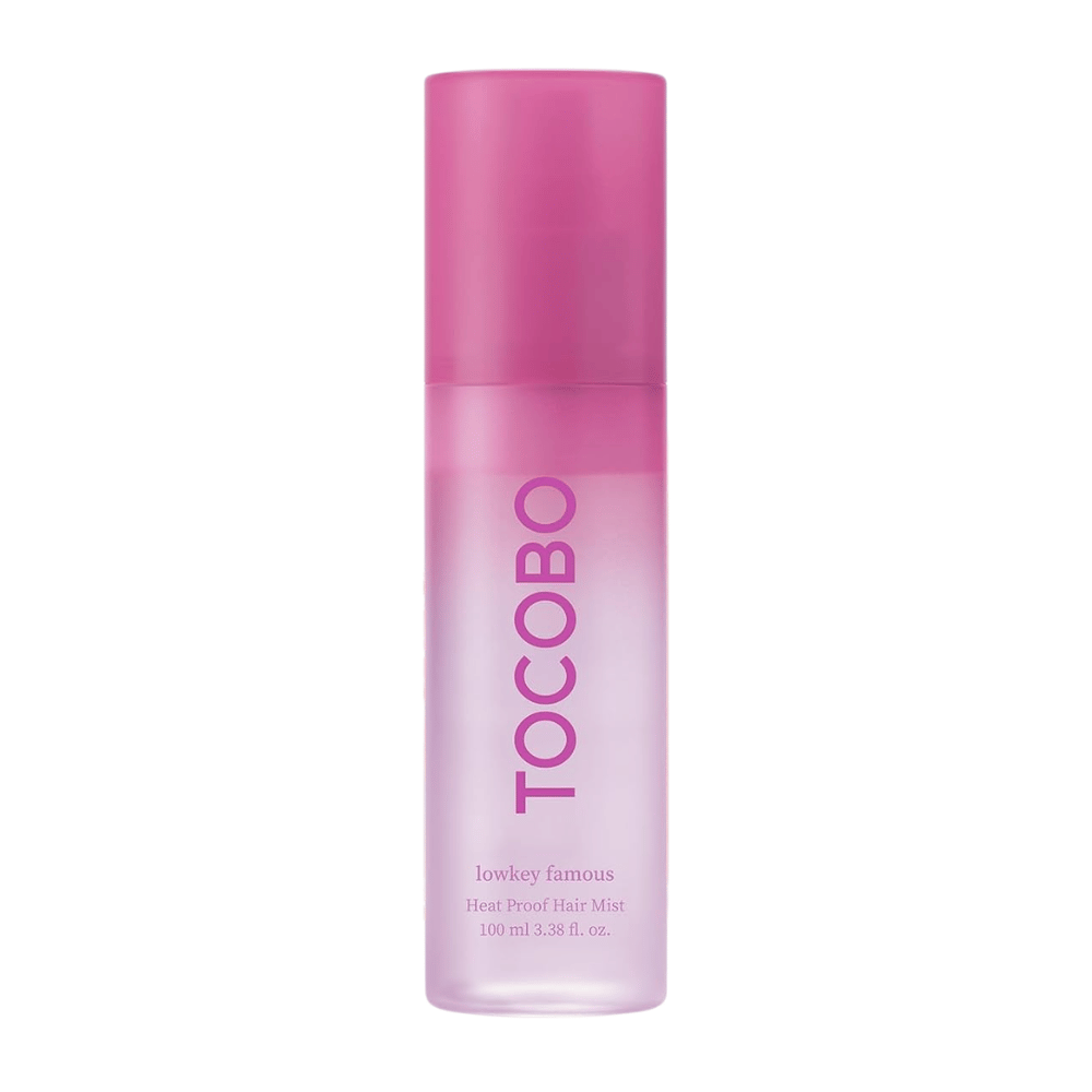 TOCOBO Heat Proof Hair Mist #01 Lowkey Famous – slika izdelka toplotno zaščitnega pršila za lase