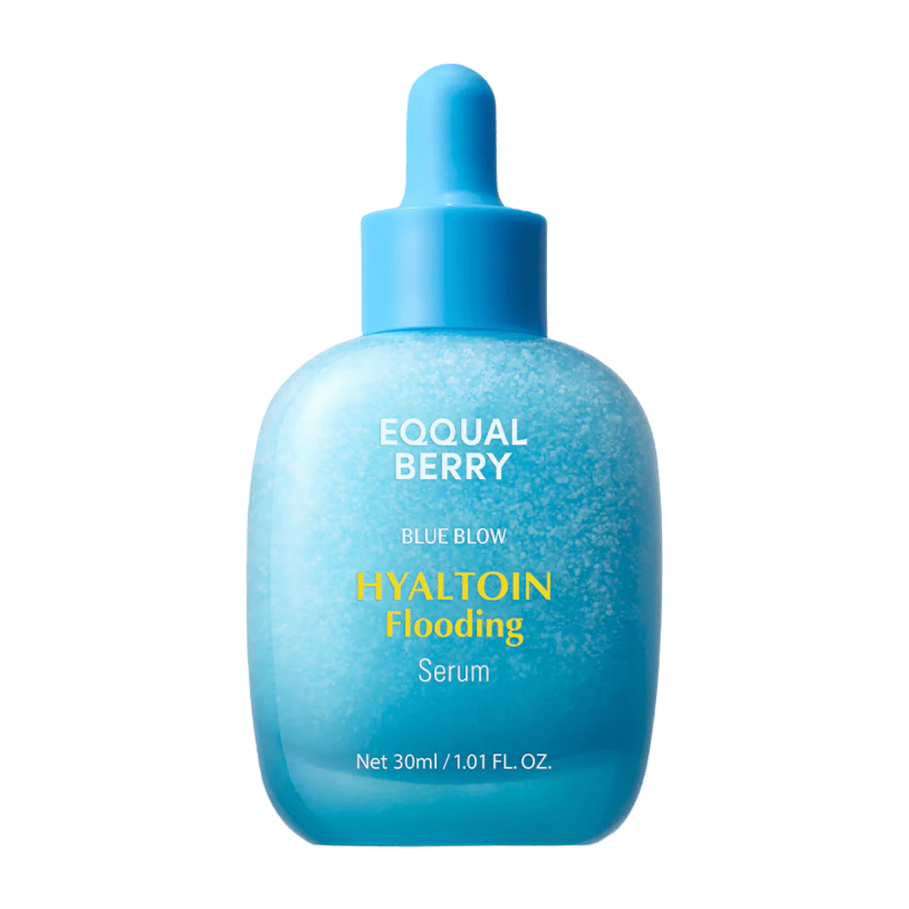 EQUAL BERRY Blue Blow Hyaltoin Flooding Serum 30 ml – slika izdelka vlažilnega K-beauty seruma proti suhi koži