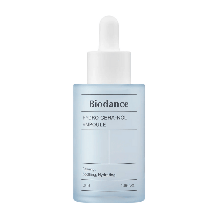 Biodance Hydro Cera-Nol Ampoule – Pomirjujoča in intenzivno vlažilna ampula.

💧 Globoko vlaženje – Krepi kožno vlažno pregrado in preprečuje izsušitev.
🌿 Pomirjujoč učinek – Zmanjšuje rdečico in draženje za uravnoteženo kožo.
🛡️ Krepi kožno pregrado – Idealno za občutljivo in suho kožo.

Popolno za navlaženo, mehko in zaščiteno kožo!
