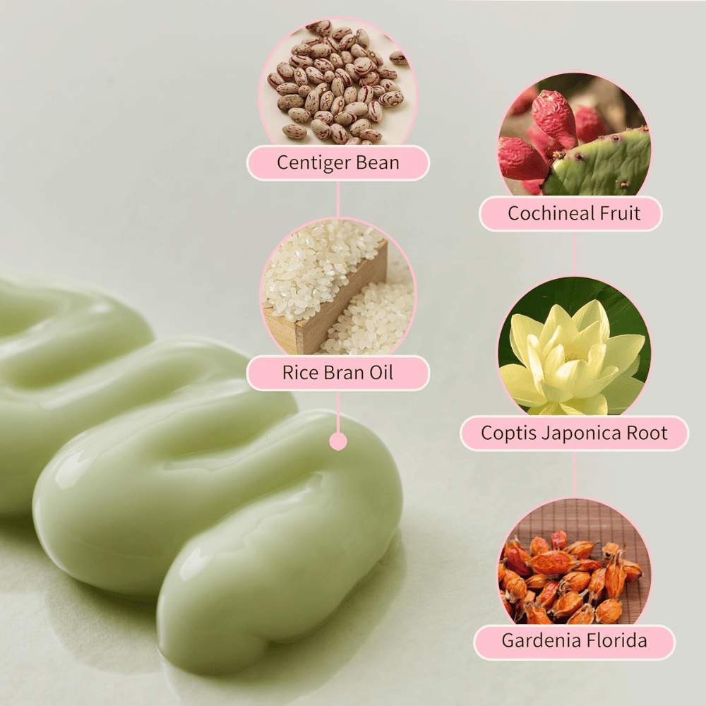 Beauty of Joseon Jello Skin Massage Cream z niacinamidom, oljem riževih otrobov, gardenijo, coptis japonica in rastlinskimi izvlečki za navlaženo kožo.