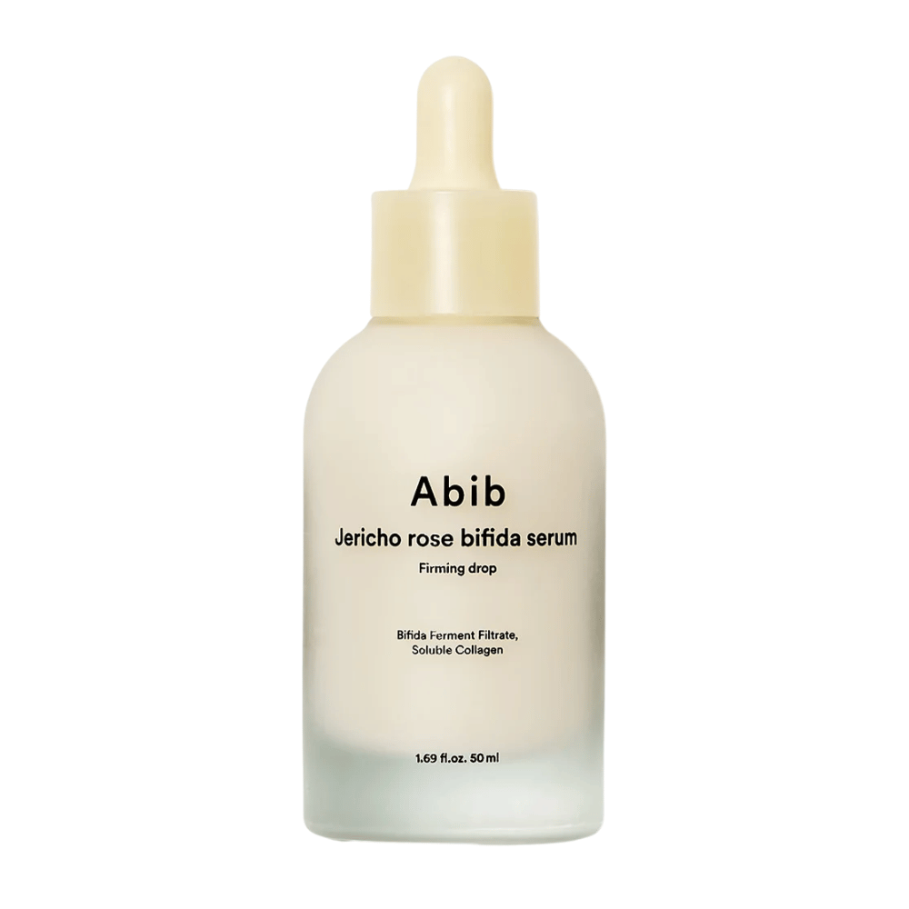Čista izrezana slika izdelka Abib Jericho Rose Bifida Serum Firming Drop na svetlem ozadju.