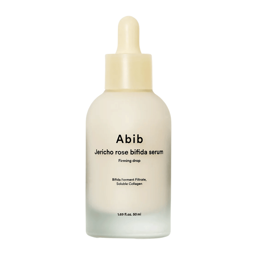 Čista izrezana slika izdelka Abib Jericho Rose Bifida Serum Firming Drop na svetlem ozadju.