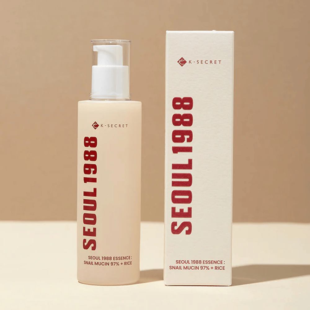 Slika izdelka z embalažo za KSECRET-SEOUL 1988 Essence Snail Mucin 97%