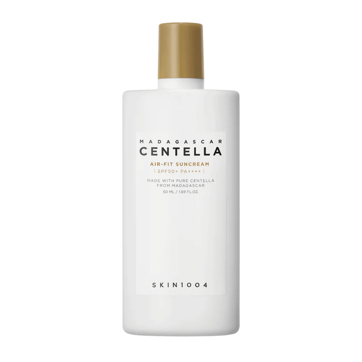 Centella asiatica zaščita pred soncem SPF50+ PA++++, ki zagotavlja učinkovito UV-zaščito, vlaži kožo in pusti lahek, nelepljiv zaključek