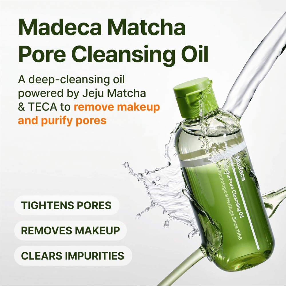 Centellian24 Madeca Matcha Pore Cleansing Oil z Jeju matcho za globinsko čiščenje por