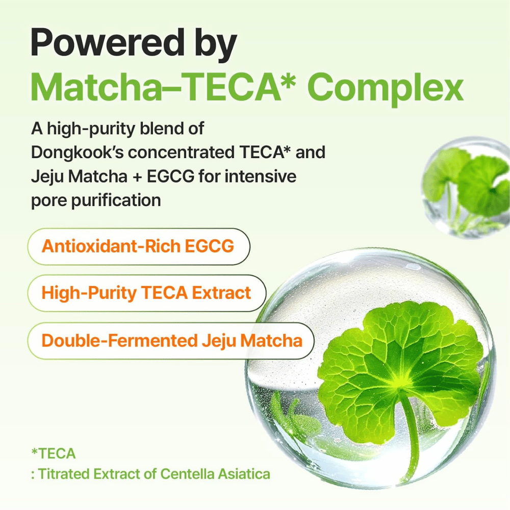 Centellian24 Madeca Matcha Pore Cleansing Oil z Matcha-TECA Complex za čiščenje por