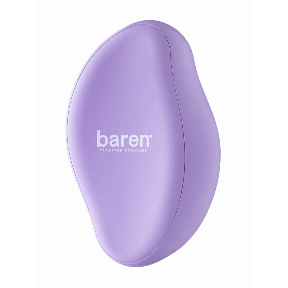 1. Baren Magic Glass Stone Foot File – vijolična pila za stopala z ergonomsko zasnovo za odstranjevanje otrdele kože in suhe kože na stopalih