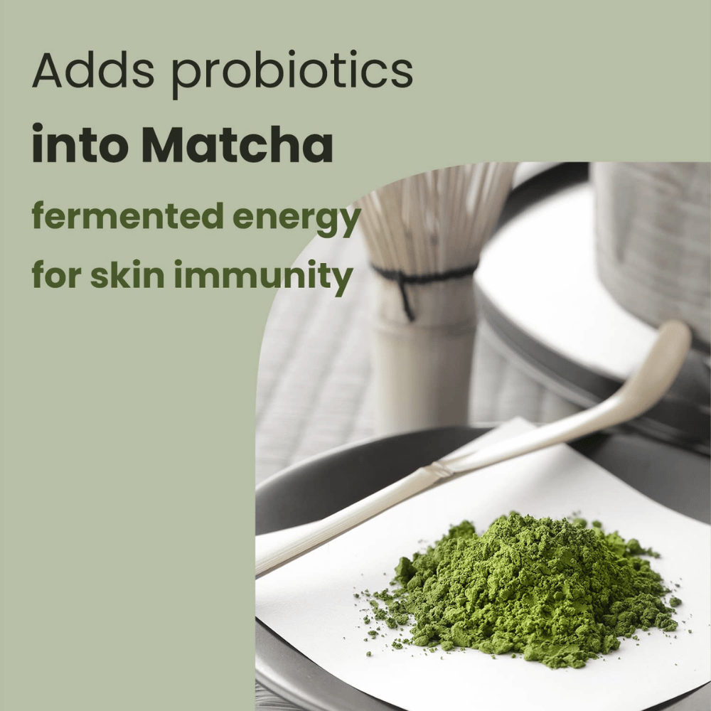 Heimish Matcha Biome čistilo s fermentirano matcho in probiotiki – uravnava kožo in podpira njeno naravno zaščitno pregrado